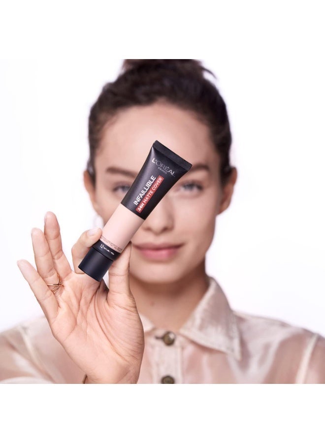 LOROYAL L'Oréal Paris Infallible Matte Cover Foundation No. 175 - Image 3